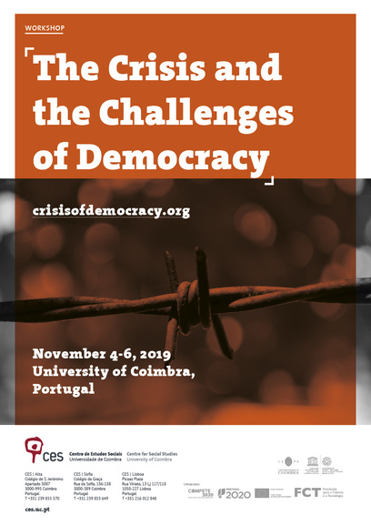 The Crisis and the Challenges of Democracy<span id="edit_26166"><script>$(function() { $('#edit_26166').load( "/myces/user/editobj.php?tipo=evento&id=26166" ); });</script></span>