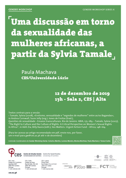 Uma discussão em torno da sexualidade das mulheres africanas, a partir da Sylvia Tamale<span id="edit_27034"><script>$(function() { $('#edit_27034').load( "/myces/user/editobj.php?tipo=evento&id=27034" ); });</script></span>