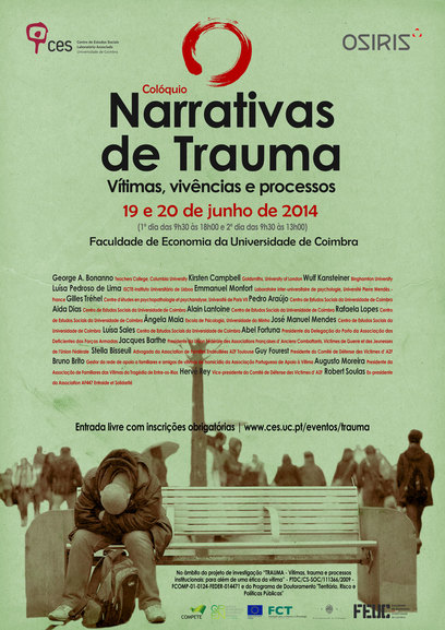 Narratives of Trauma: Victims, experiences and processes<span id="edit_8495"><script>$(function() { $('#edit_8495').load( "/myces/user/editobj.php?tipo=evento&id=8495" ); });</script></span>