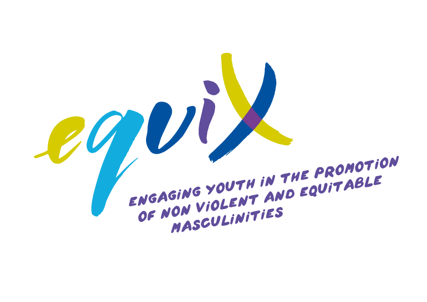 EQUI-X <br>Promoting innovative-strategies addressing the construction of gender identities and engaging men and boys in
non-violent models of masculinity