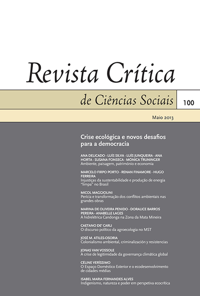 Crise ecológica e novos desafios para a democracia