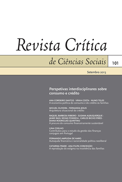 Perspetivas interdisciplinares sobre consumo e crédito